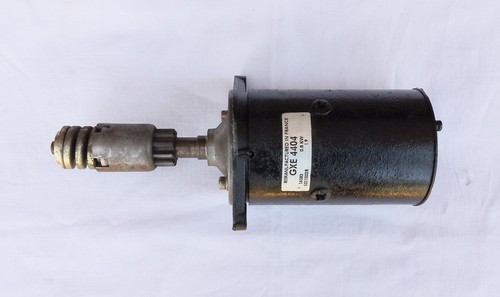 Mini starter motor - 1959, to