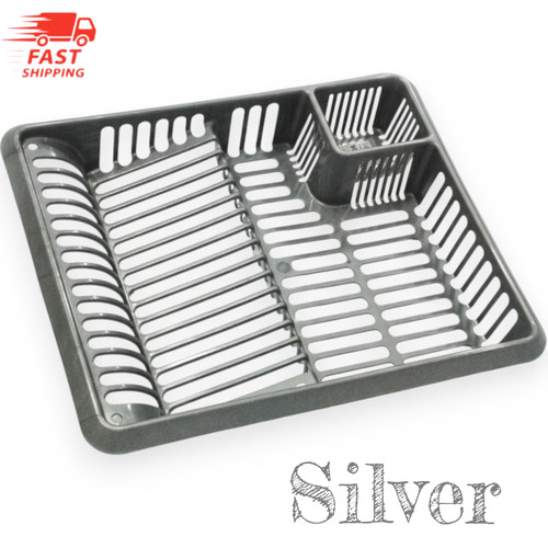 Large plastic dish drainer - large,