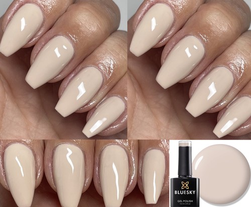 Bluesky gel nail - bluesky, beige
