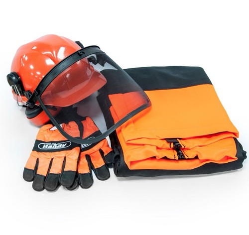 Chainsaw safety kit handy - chainsaw,