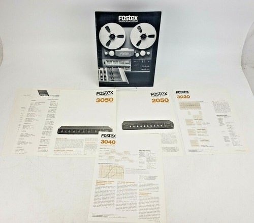 Vintage fostex brochures - vintage,