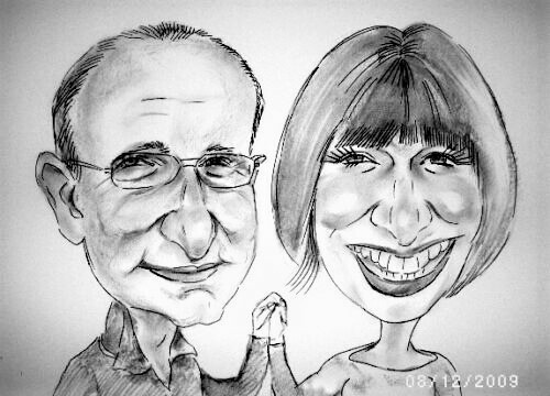 Personalised caricature 2 - personalised,