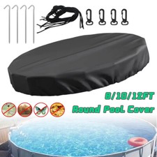 12ft round pool cover - 8/10/12ft,
