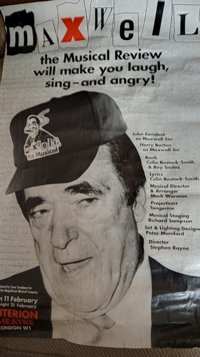 Rare poster maxwell the - maxwell,