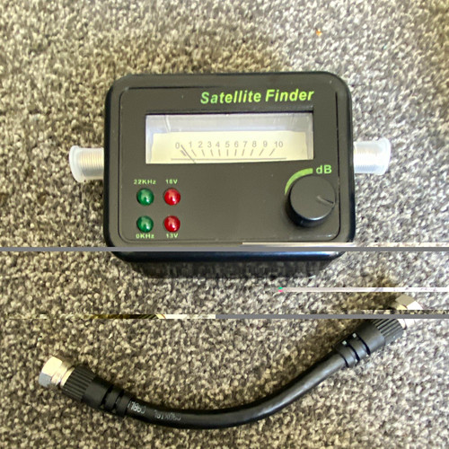 Csl sat signal finder meter - signal,