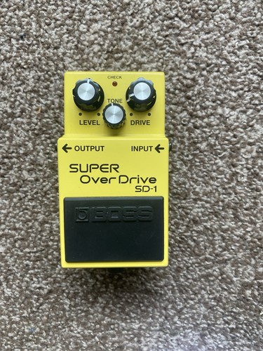 Boss super overdrive - sd-1, overdrive(