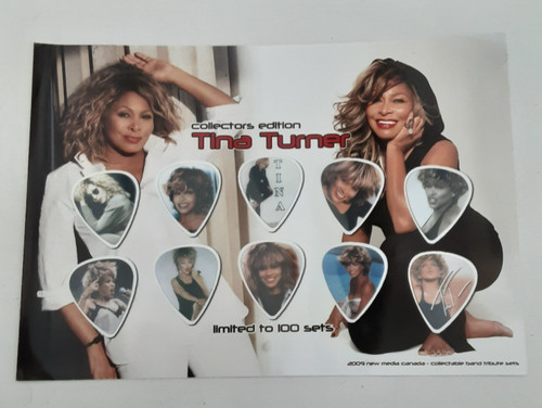 Tina turner guitar plectrum - guitar,