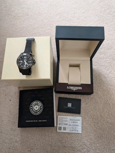 Longines hydroconquest ceramic - longines,