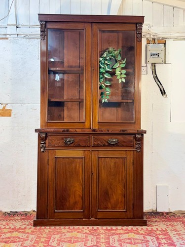 Victorian mahogany glazed - victorian,