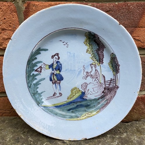 Antique english delftware - english,