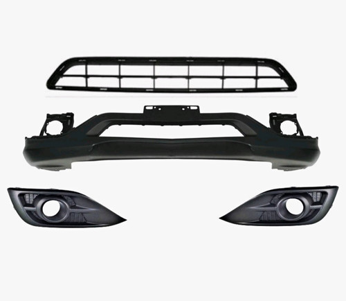 Front lower bumper cover - front,