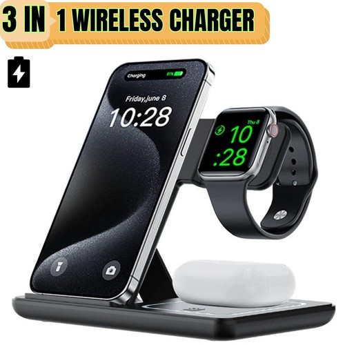 3in1 fast wireless charger - 3in1,