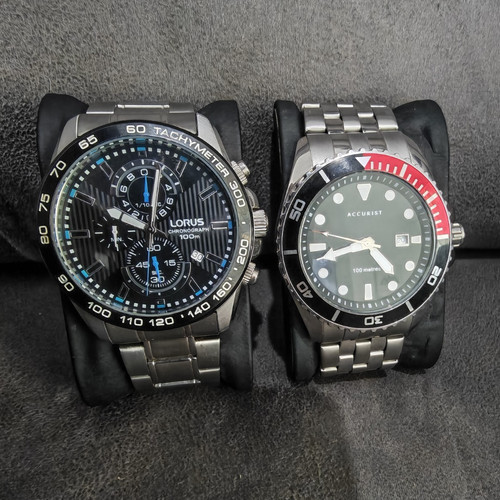 Lorus chronograph and - lorus, accurist