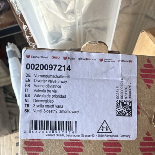 Saunier duval diverter valve - duval,