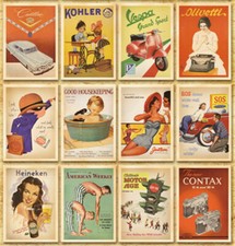 32 pcs Mix Vintage Postcards