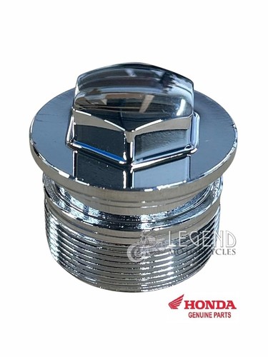 Genuine honda chrome fork top - honda,