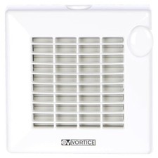 Vortice 11231 Punto M 100/4"AT Axial Extractor Fan 100mm with Auto-Shutter Timer