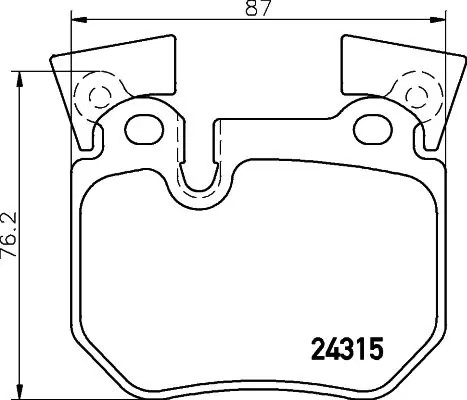 Brake pads 8db - brake,