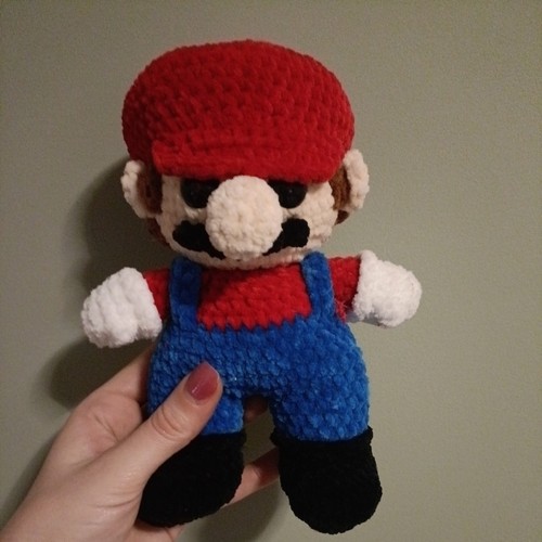 Handmade crochet super mario - handmade,