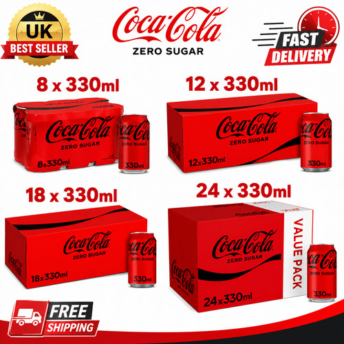 Coca cola zero sugar soft - cola,