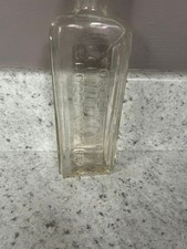 Vintage glass bottle - Clarkes