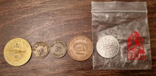 Various british tokens - 5,