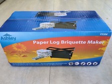 Paper Log Maker Briquettes for