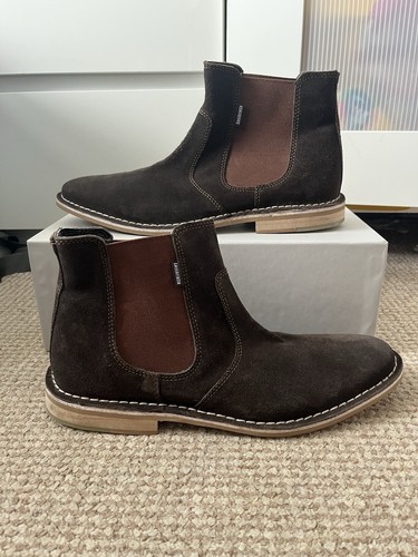 Lambretta brown suede chelsea - brown,