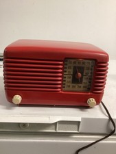Philco Red AM Tube Radio