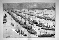 Old Antique Print 1902