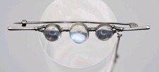 Antique Moonstone Bar Brooch