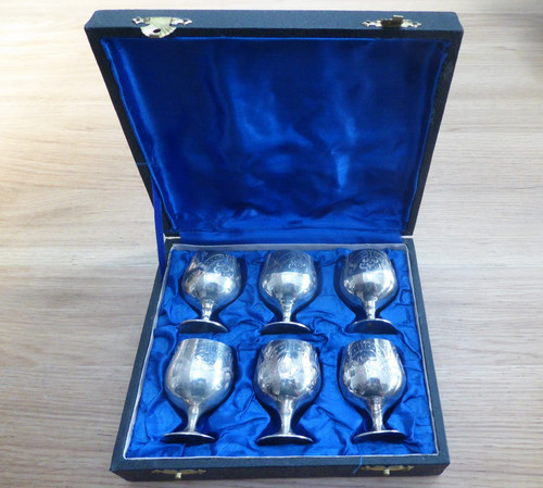 Vintage set six epns mini - vintage, of