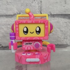 Lankybox Lankybot 2.5" Figure Pink Robot With Microphone Official Bonkers Toys