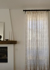 Tall French Toile Curtains