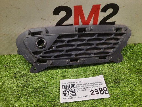 Right front bumper - front, grille