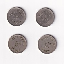 Bell fruit token pence - bell-fruit,