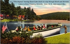 "The Osprey" Boat Sixth Lake
