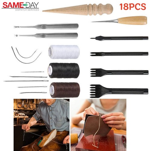 18pcs leather craft tools kit - tools,
