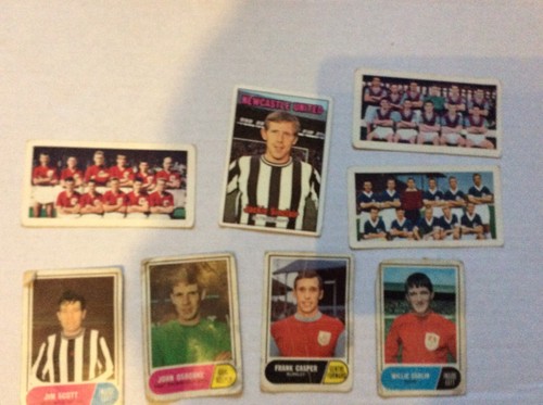 Vintage trading football cards - trading,