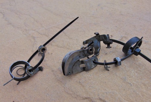Carburettor spindle lever - carburettor,