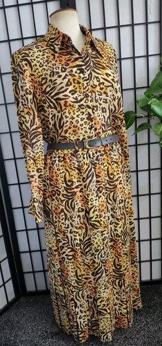 Vintage animal print blouse - vintage,