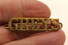 MILITARY SHOULDER TITLE METAL