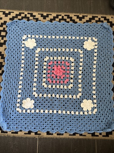 Handmade crochet blanket - handmade,