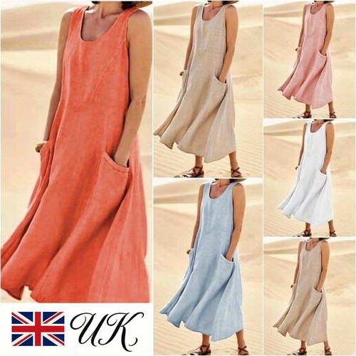Ladies sleeveless beach - ladies,