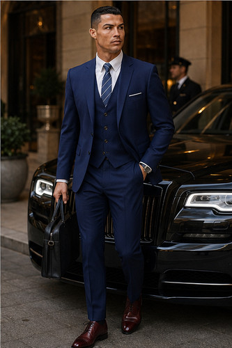 Men elegant tailored - tailored, three