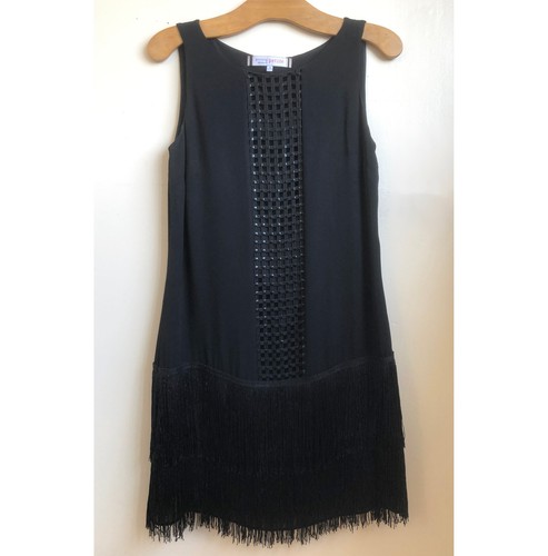 Principles black fringed short - principles,