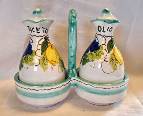 Vintage sorrento ceramic - ceramic, oil