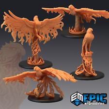 PHOENIX, Dungeons and Dragons Miniatures, D&D Bird Creature, Epic Miniatures