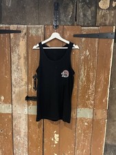American Muscle Cars Vest Top Black Crew Neck Size 4