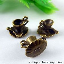10pcs Retro Bronze Alloy